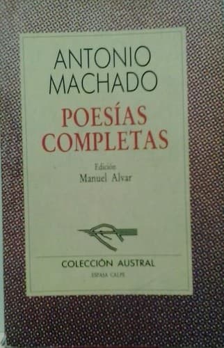 Poesias Completas de Antonio Machado